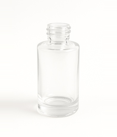 FRASCO ROUND GLASS CRISTAL BOCA 20/410  X 30 CC SOLO NUEVO !