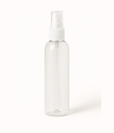 BOTELLA RO PET CRISTAL 24/410 X 200 CC C/VAVULA SPRAY NATURAL