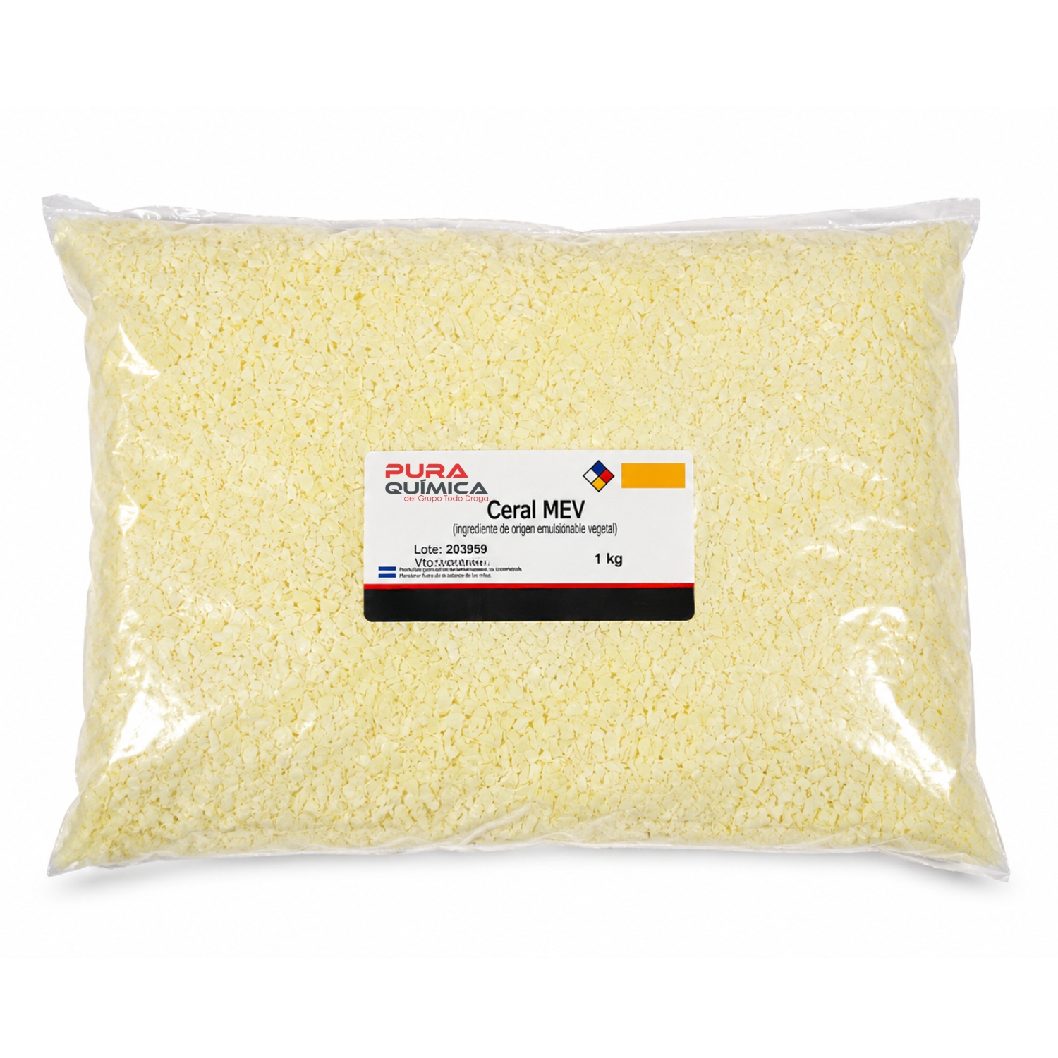 MONOESTEARATO DE GLICERILO AUTOEMULSIONABLE(CERAL MEV) LIBRE DE PEG X KG VEGETAL