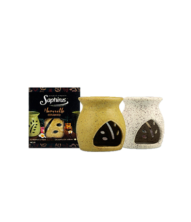 HORNITOS DE CERAMICA PEQUENO SAPHIRUS X UNIDAD