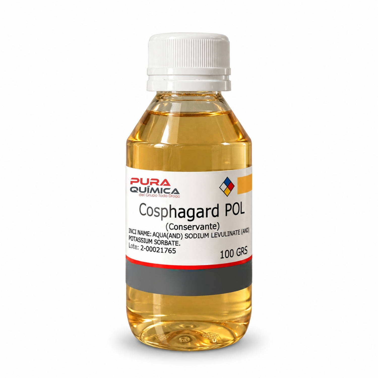 CONSERVANTE COSPHAGARD POLX KG (COSMETICA NAT) ECOCERT  AQUA. SODIUM LEVULINATE. POTASSIUM SORBATE
