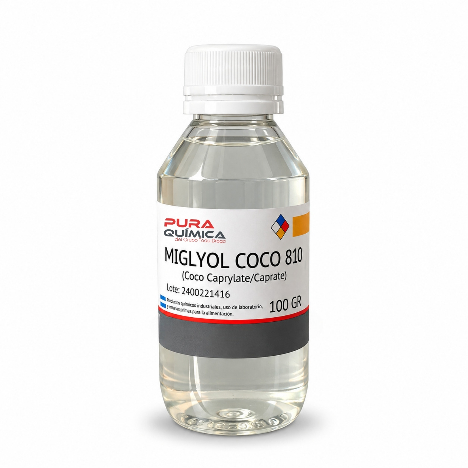 MIGLYOL COCO 810 (COCO-CAPRYLATE/CAPRATE) (SILICONA TIPO CICLOMETICONA VEGETAL) X KG