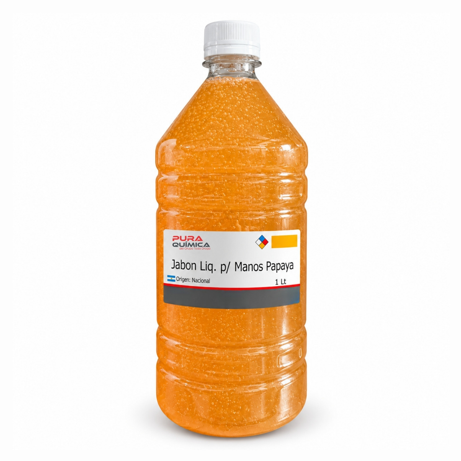 JABON LIQUIDO P/MANOS PAPAYA-DURAZNO X LT