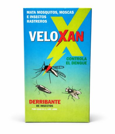 VELOXAN INSECTICIDA DERRIBANTE MOSQUITOS  X 60 CC ( 1 + 6 LTS)