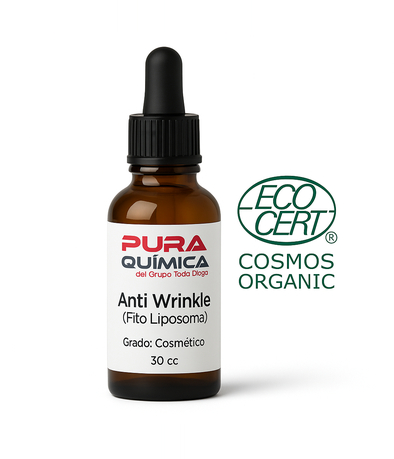 LIPOSOMAS ANTI WRINKLE ANTIOX  ECOCERT RESVERATROL/VITAMINA E(COSMETICA NATURAL )