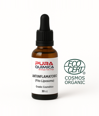 LIPOSOMAS ANTIINFLAMATORIO ECOCERT HAMAMELIS/MALVA/TILO/VITAMINA E(COSMETICA NATURAL )