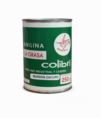 ANILINA GRASA MARRON OSCURO X 250
