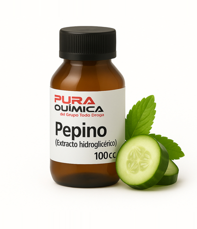 EXTRACTO HIDROGLICERICO PEPINO (COSMETICA NATURAL)
