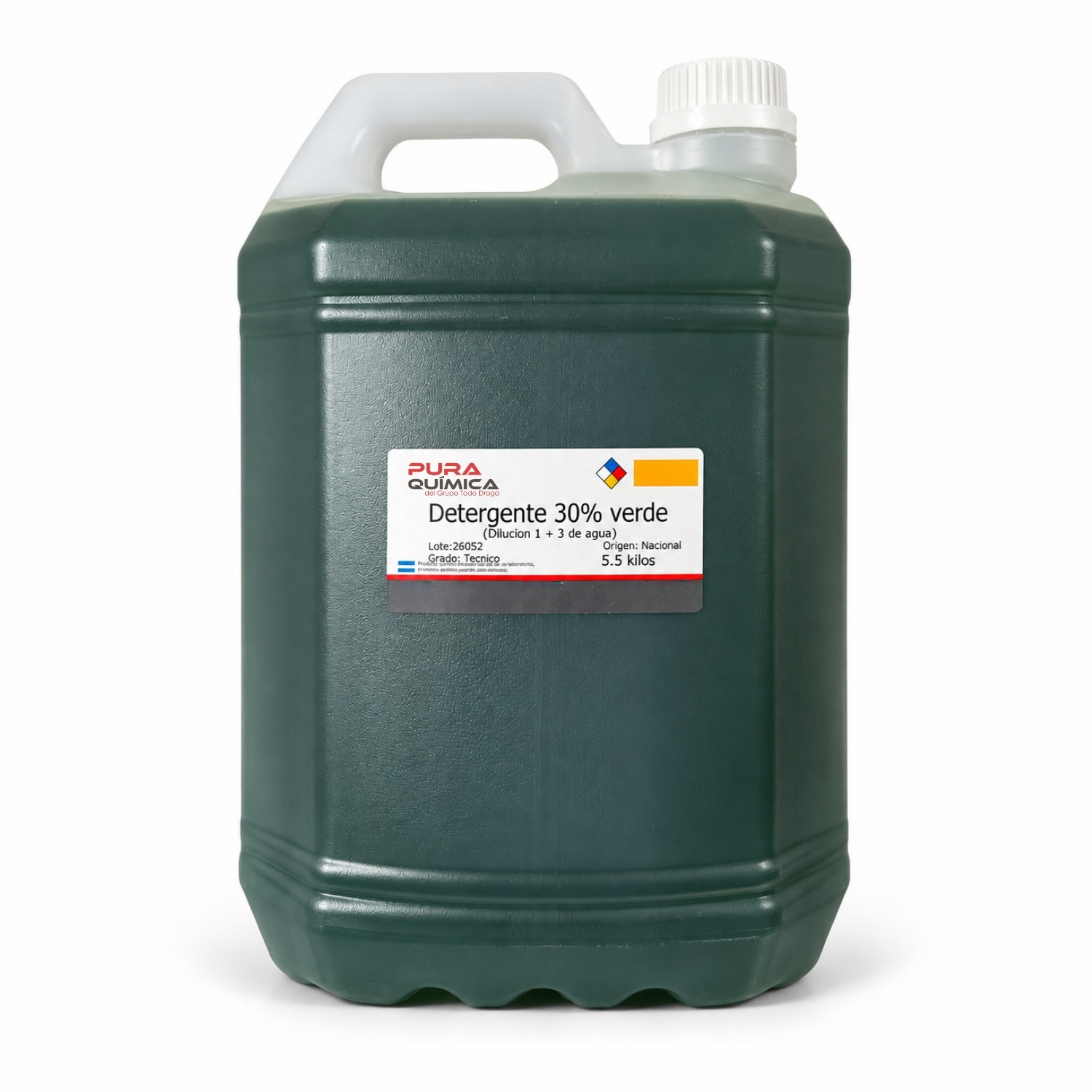 DETERGENTE 30 % (1+3) CONCENTRADO (AMONIACAL VERDE) X  KG
