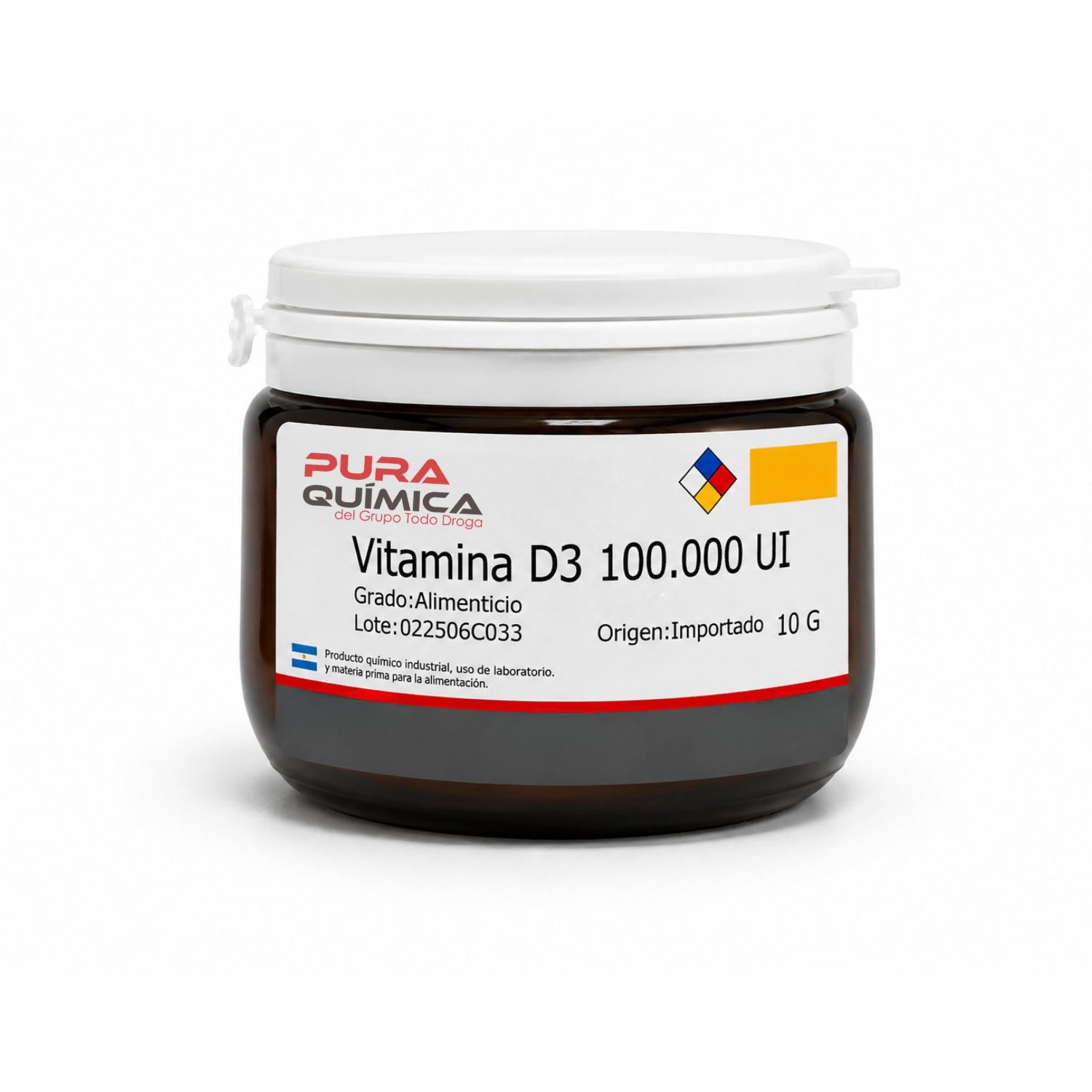 VITAMINA D3 100000 UI POWER (COLECALCIFEROL)  X KG