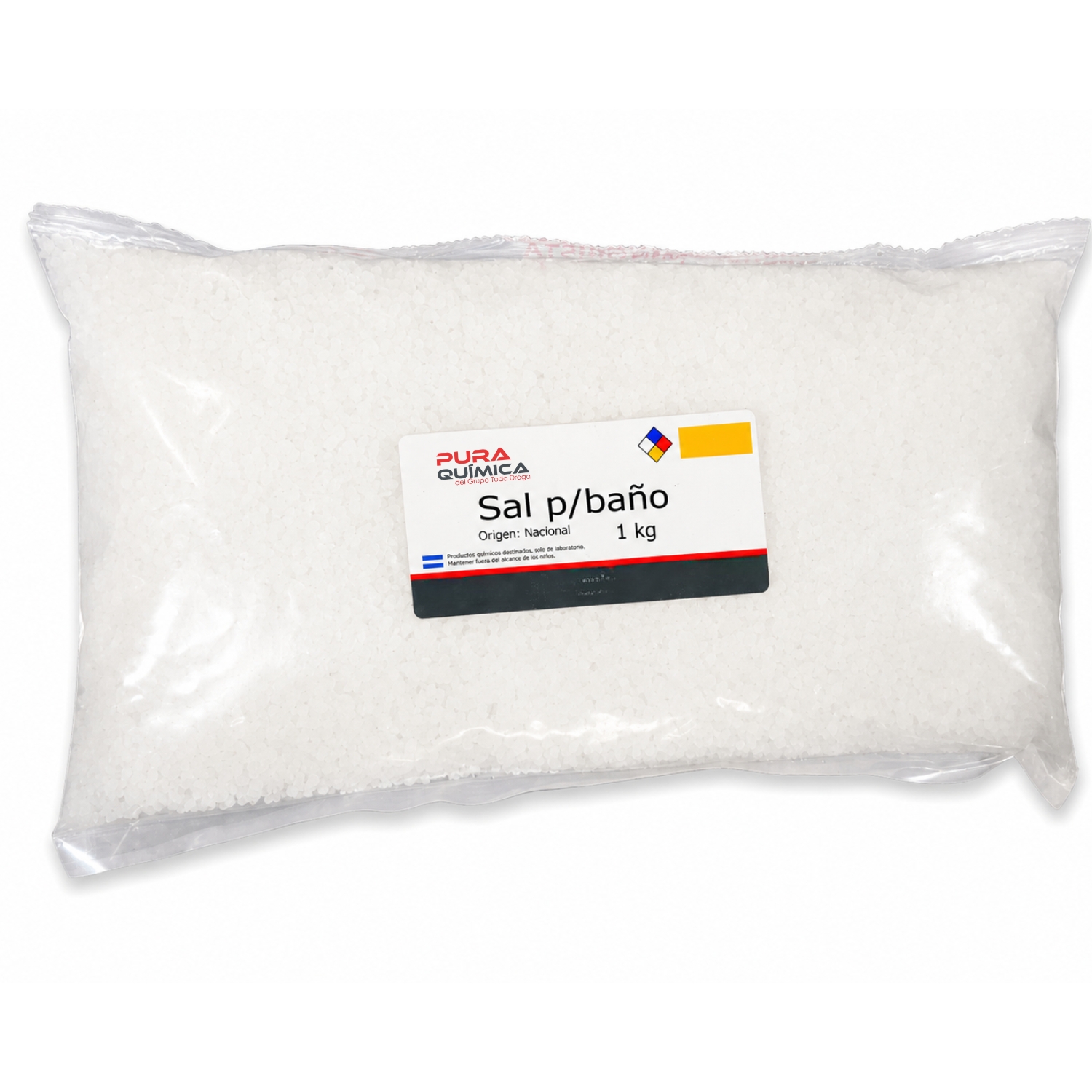 SAL PARA BANO BLANCA GRUESA ( LAVADA PURIFICADA Y SECA) X KG