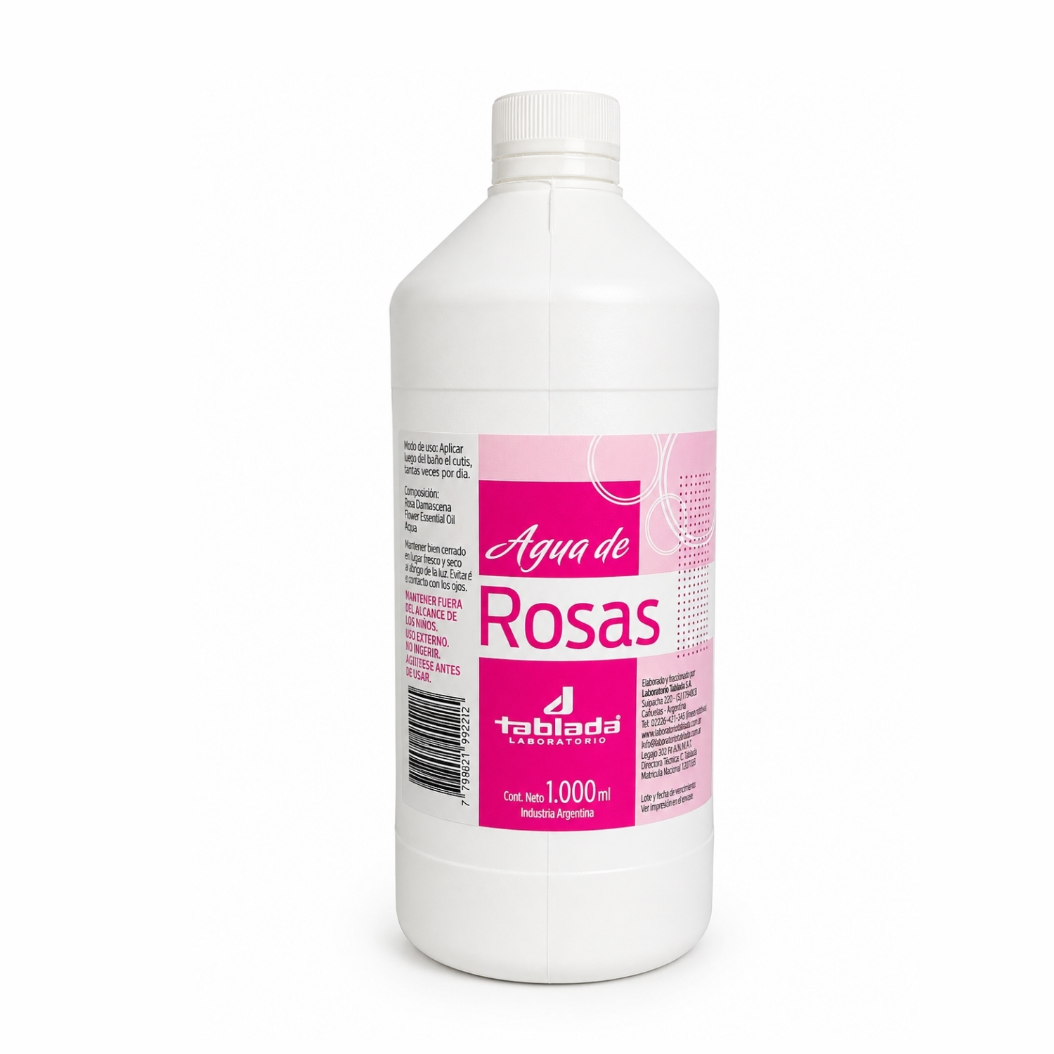AGUA DE ROSAS X LT (USO EXTERNO)
