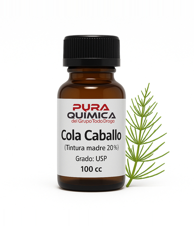 TINTURA COLA CABALLO (EQUISETUM GIGANTEUM L. )20 % X LT