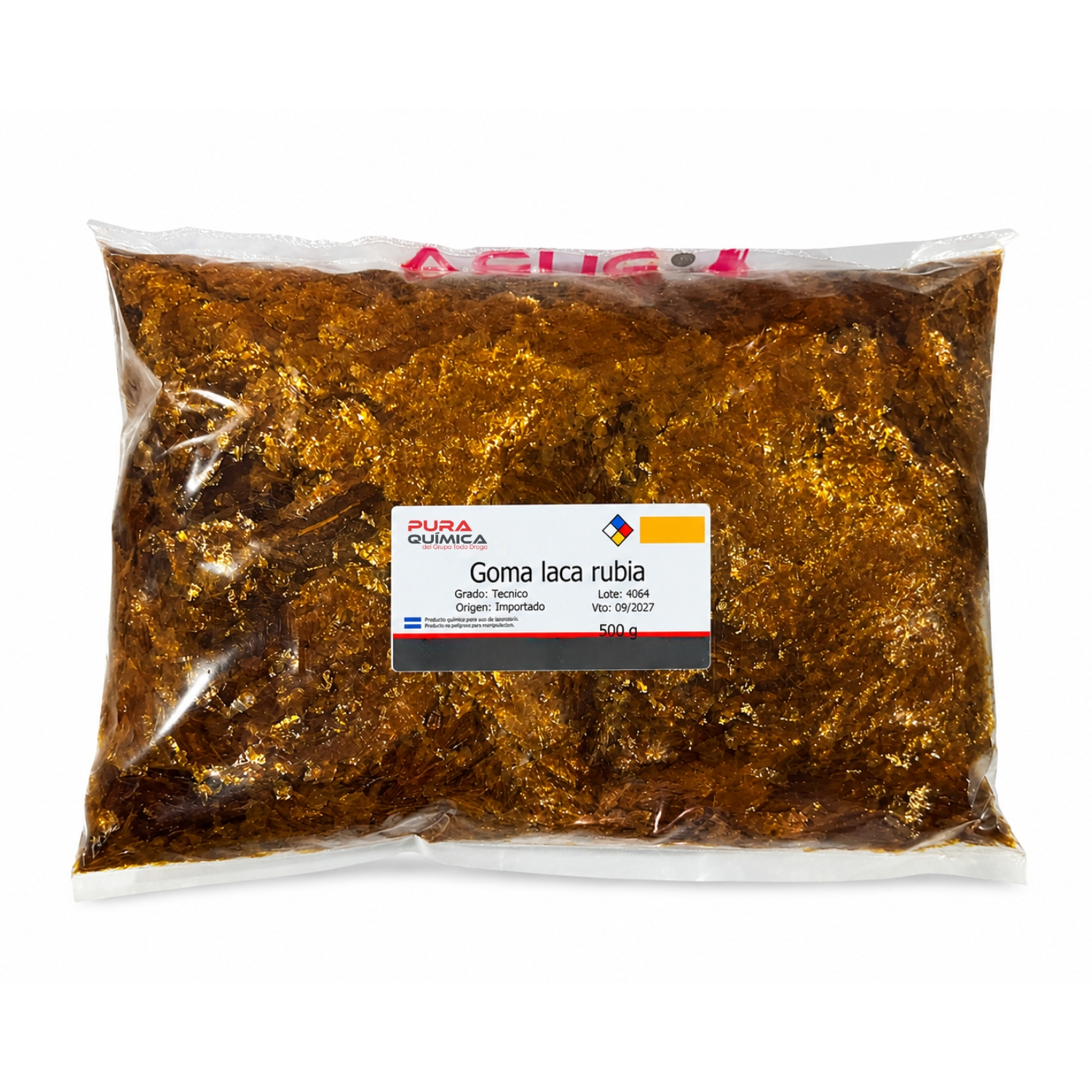GOMA LACA RUBIA  X KG