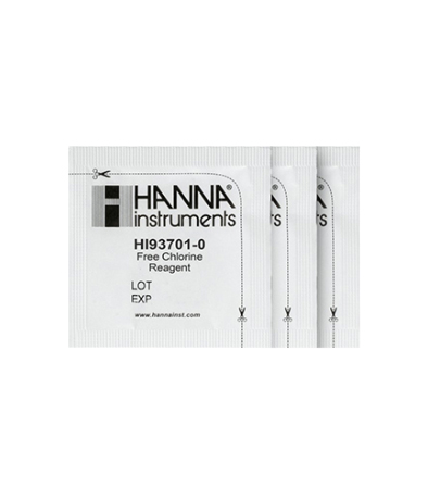 REACTIVOS EN POLVO P/CLORO LIBRE P/HI701 (100 DET) - HANNA - HI-93701-01