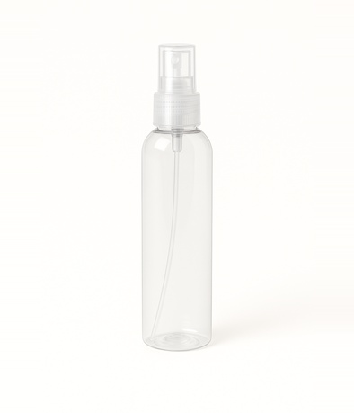 BOTELLA MILANO PET CRISTAL 20/410 X 30 CC C/VALVULA SPRAY NAT