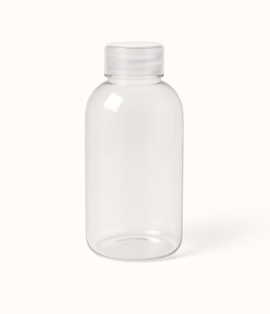 BOTELLA BODY PET CRISTAL 24/410 X 250 CC C/TAPA CIEGA PLASTICA