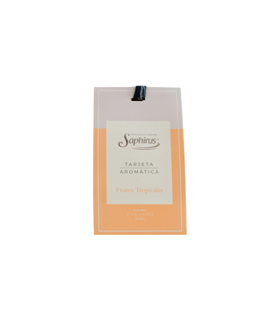 TARJETAS AROMATICAS SAPHIRUS PACK X 2 UNIDADES