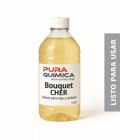 PERFUME PARA ROPA-AMBIENTE BOUQUET CHER  X LT TRADICIONALES NUEVA FORMULA!