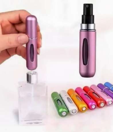 PERFUMERO MINI RECARGABLE METALIZADO X UNID