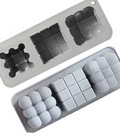 MOLDE SILICONA N63 VELAS FORMAS VARIAS GRANDE X UNID