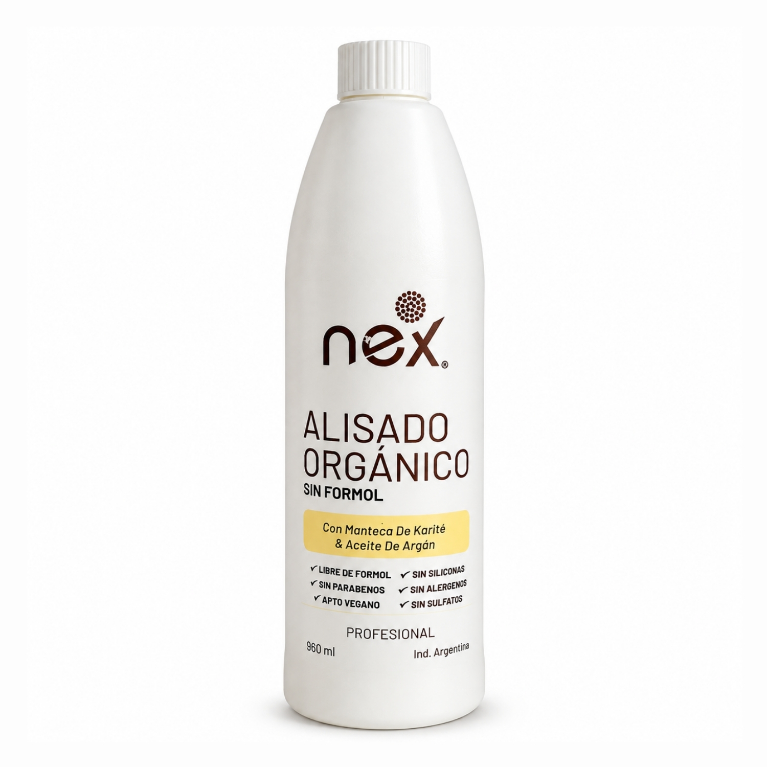 ALISADO ORGANICO NEX (SIN FORMOL)