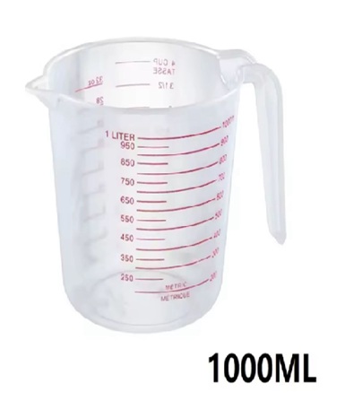 JARRA PLASTICA MEDIDORA X 1 LT