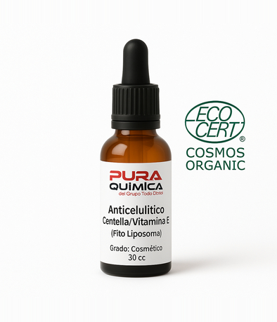 LIPOSOMAS ANTICELULITICO ECOCERT CENTELLA/VITAMINA E(COSMETICA NATURAL )