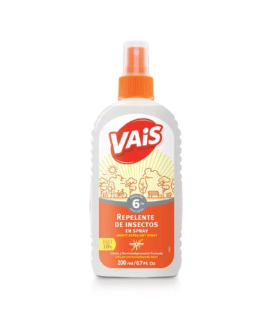 REPELENTE P/INSECTO VAIS (DEET ) EN SPRAY X 200CC STOP VAIS