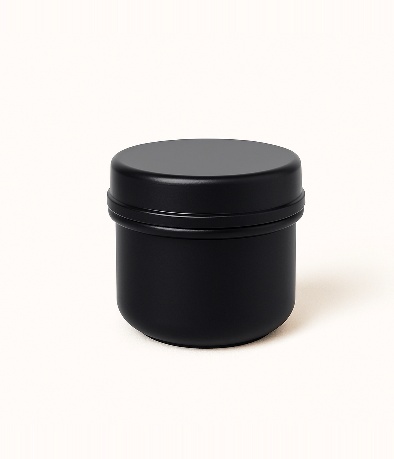 POTE SIMPLE NEGROS POLIPROPILENO X 15 CC C/TAPA ROSCA