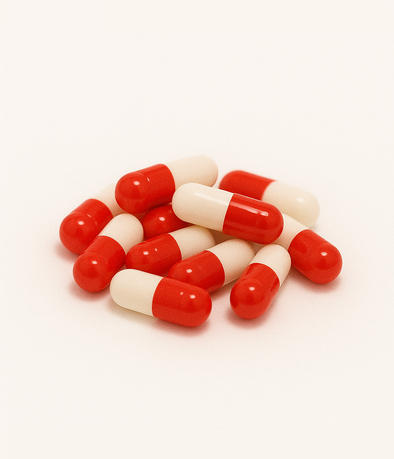 CAPSULA GELATINA N00 ROJO/BLANCA  X MILLAR (1000)