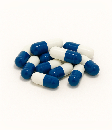 CAPSULA GELATINA N 1 AZUL/BLANCO X1000