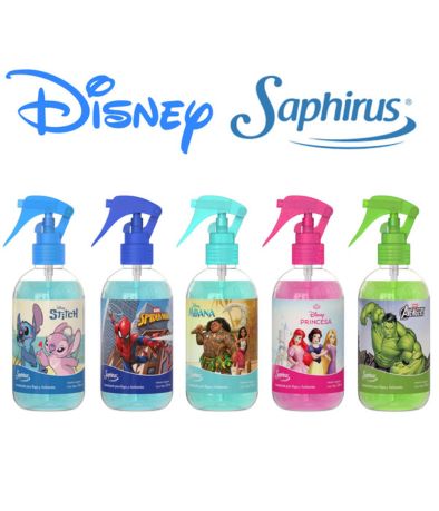 AROMATIZADOR TEXTIL DISNEY PARA ROPA X 250 CC C/GAT  NUEVO !