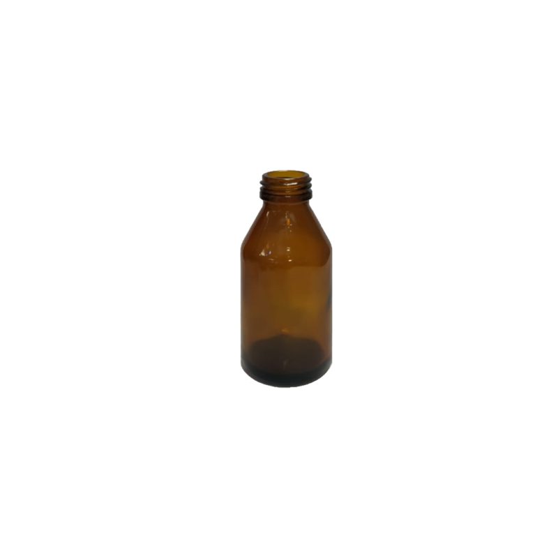 FRASCO JARABE VIDRIO AMBAR BOCA 28 X 100 CC SOLO Pura Qu mica Frasco jarabe vidrio ambar boca 28 x 100 cc solo pura qu mica
