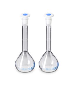 MATRACES AFORADOS C/TAPA PLASTICA X 2000 ML - GLASSCO
