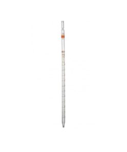 PIPETAS GRADUADAS TIPO MOHR DE 5 ML (1/10) C/CERT. LOTE - GLASSCO