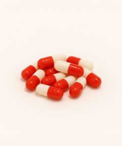 CAPSULA GELATINA N 3 NARANJA/BLANCA X1000
