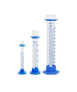 PROBETA GRADUADA BASE PLASTICA X 100 ML - GLASSCO