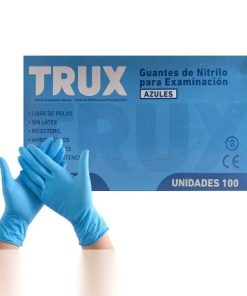 GUANTES DE NITRILO MEDIANOS (MEDIUM) - CAJA X 100 UN