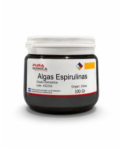 ALGAS ESPIRULINA POLVO (SPIRULINA POWDER (60% PROTEIN MIN) X  KG