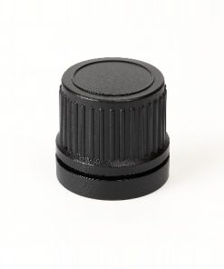 TAPA 18 NEGRA C/GUARNICION DIN 18 (TAPA EURO)