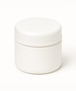 POTE SIMPLE BLANCO POLIPROPILENO X 30 CC C/TAPA ROSCA