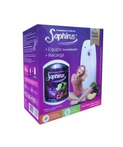 CAJA REGALO ( AROMATIZADOR ANAL TOQUE 09 + LATA) SAPHIRUS