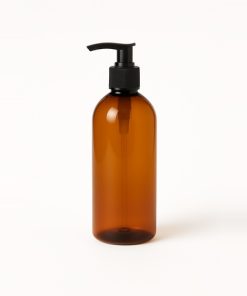 BOTELLA BODY PET AMBAR 24/410 X 250 CC C/VAL CREMERA AMBAR