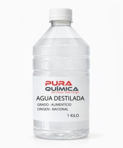 AGUA DESTILADA ALIMENTICIA X  LT