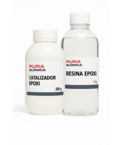 RESINA EPOXI CRISTAL C/CATALIZADOR ( KIT DE PREPARACION USAR:  1 KG + 600  GRS CAT )