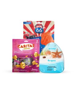 PROMO SAPHIRUS 6: 6 RUTA/6 CARITAS/6 AIR COLL (SOLO EFECTIVO)