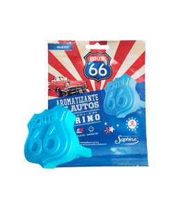 AROMATIZANTE DE AUTO RUTA 66 SAPHIRUS X 2 UNIDADES
