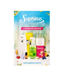 AFICHE PROMOCIONAL AEROSOLES SAPHIRUS