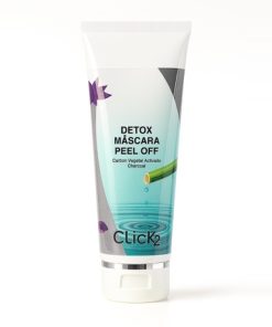 DETOX- MASCARA PEEL OFF CARBON VEGETAL X 150CC CLICK2